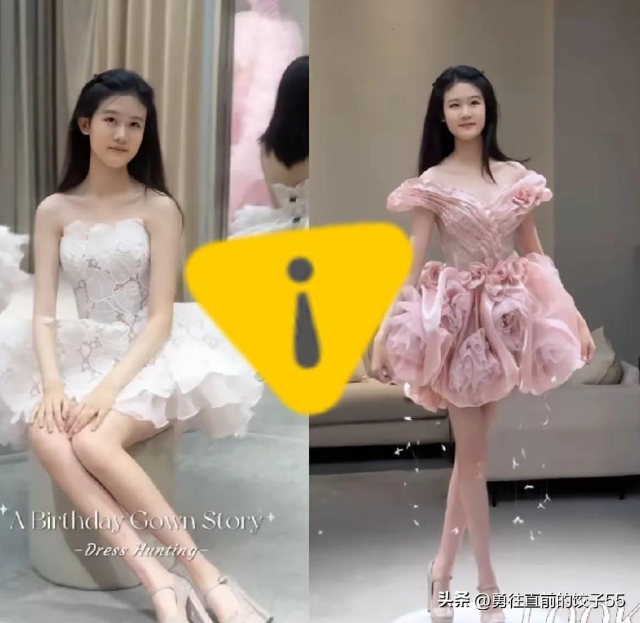 陆毅大女儿越长越像爸！鲍蕾前几天的试装视频里，网友一眼就认出：“这是陆毅女儿。”