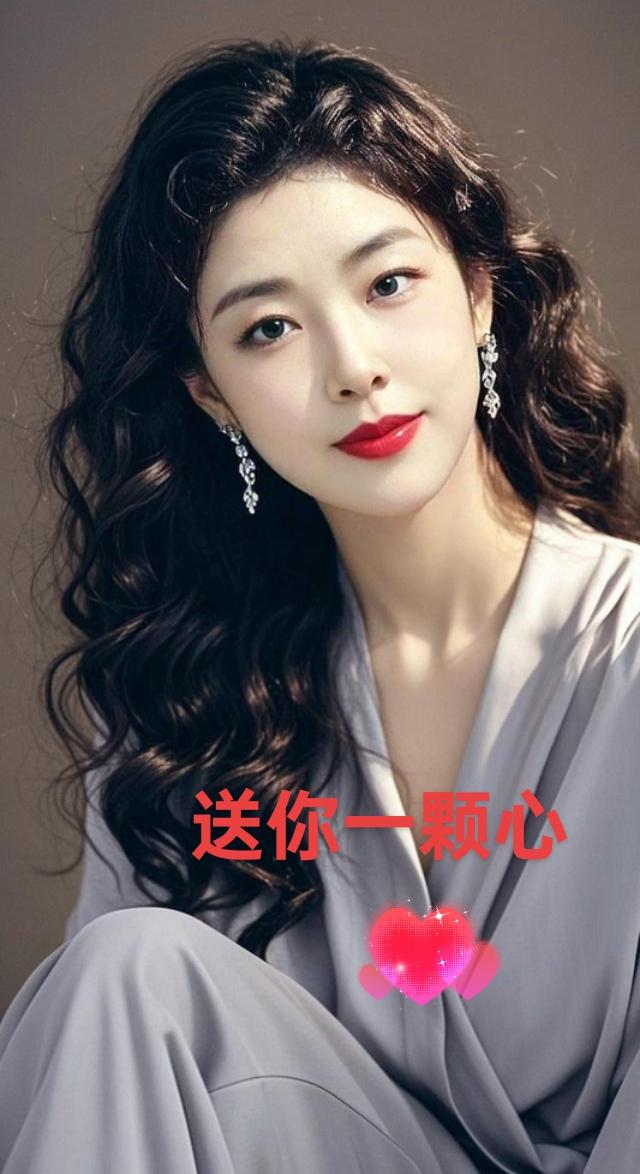 AI优雅卷发佳人