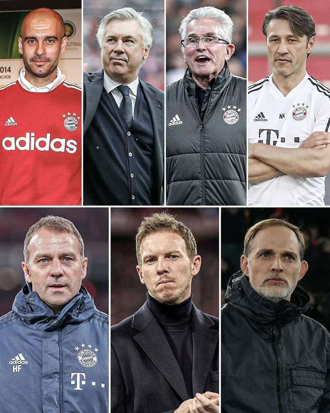 为何自瓜迪奥拉之后，拜仁的历任主教练执教时间都不超过两年呢？
在瓜迪奥拉任拜仁主