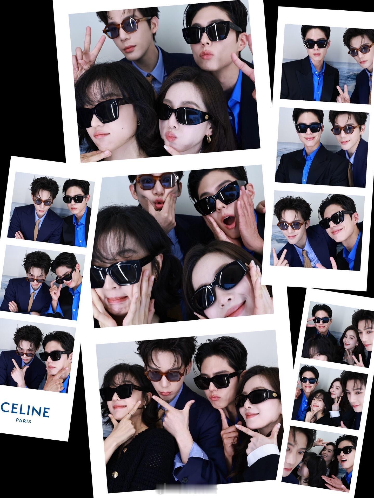 朴宝剑更新与刘诗诗还有王安宇的合照 