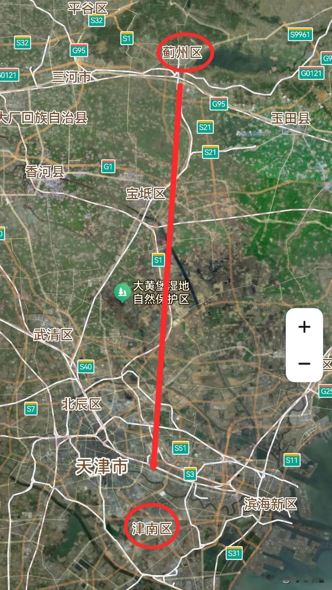 天津，从蓟州区2到津南区1是提拔重用吗？
蓟州区，在天津最北侧，总面积1590平