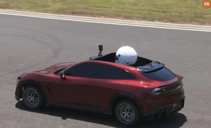 小米儿童节打造定制版小YU7GT这辆迷你版童车 1:1 复刻正版 YU7 GT，