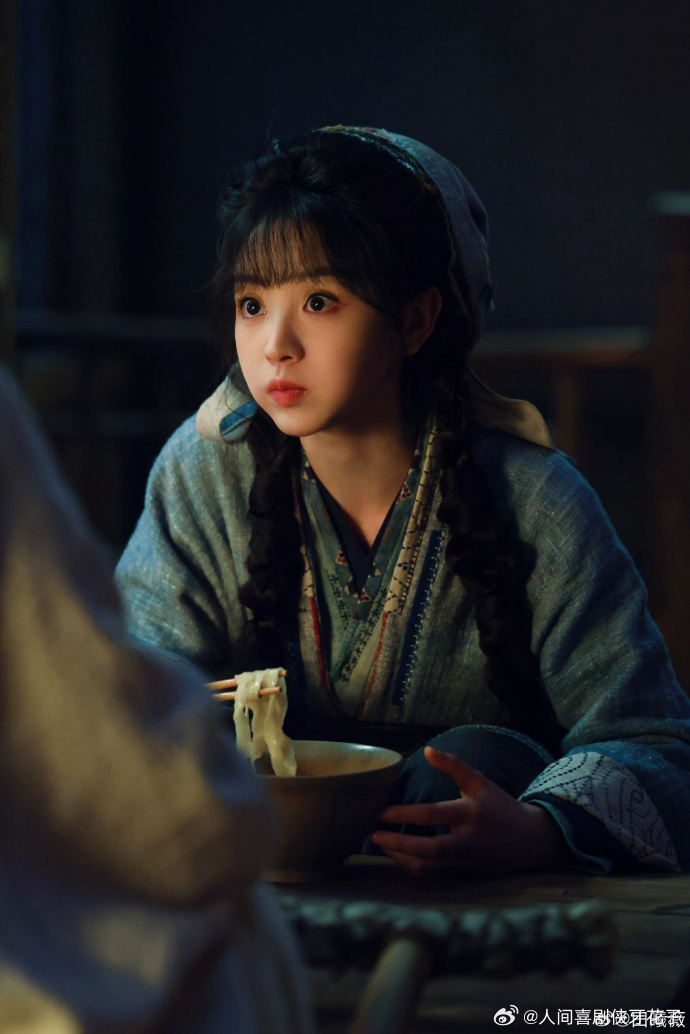 田曦薇午饭搭子是逐玉田曦薇樊长玉吃面条剧照 田曦薇的午饭搭子《逐玉》上线，樊长玉