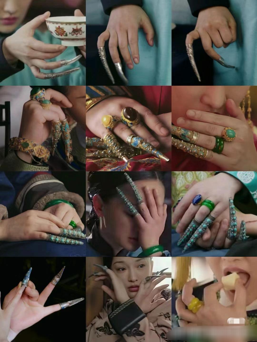 看看导演给了如懿的手多少特写……真的有这个必要吗？ ​​​