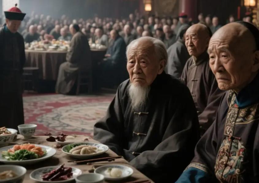 乾隆办千叟宴出了问题，参会老寿星接连去世，和珅出个高招解了围
清代乾隆朝的“千叟