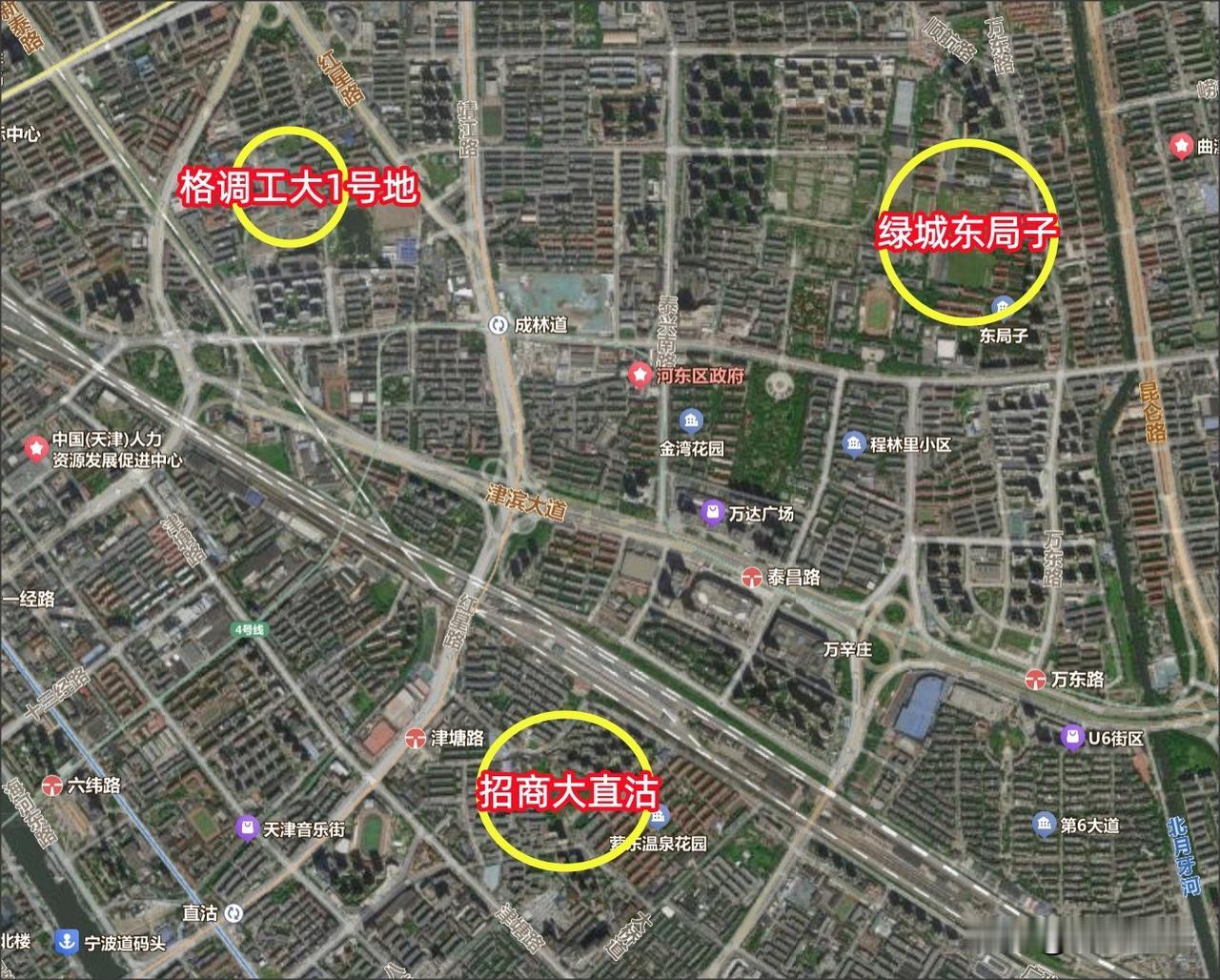 河东下半年，中环线内外，格调、招商、绿城，都将推出新品。格调社区规模最小，位置包