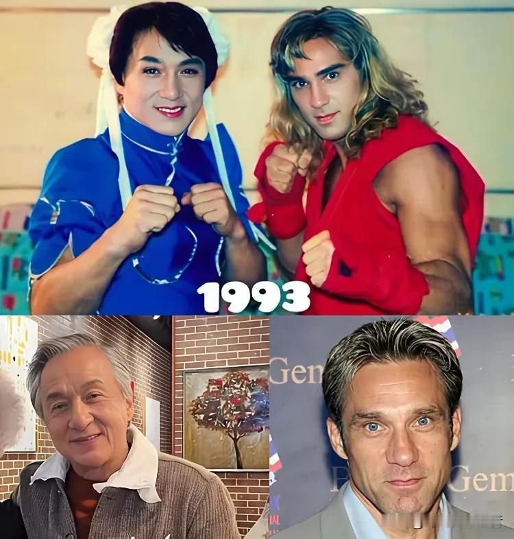 和成龙在一起的男人是谁，看起来也挺帅气的，那时候街机游戏很火，成龙在电影里还会打