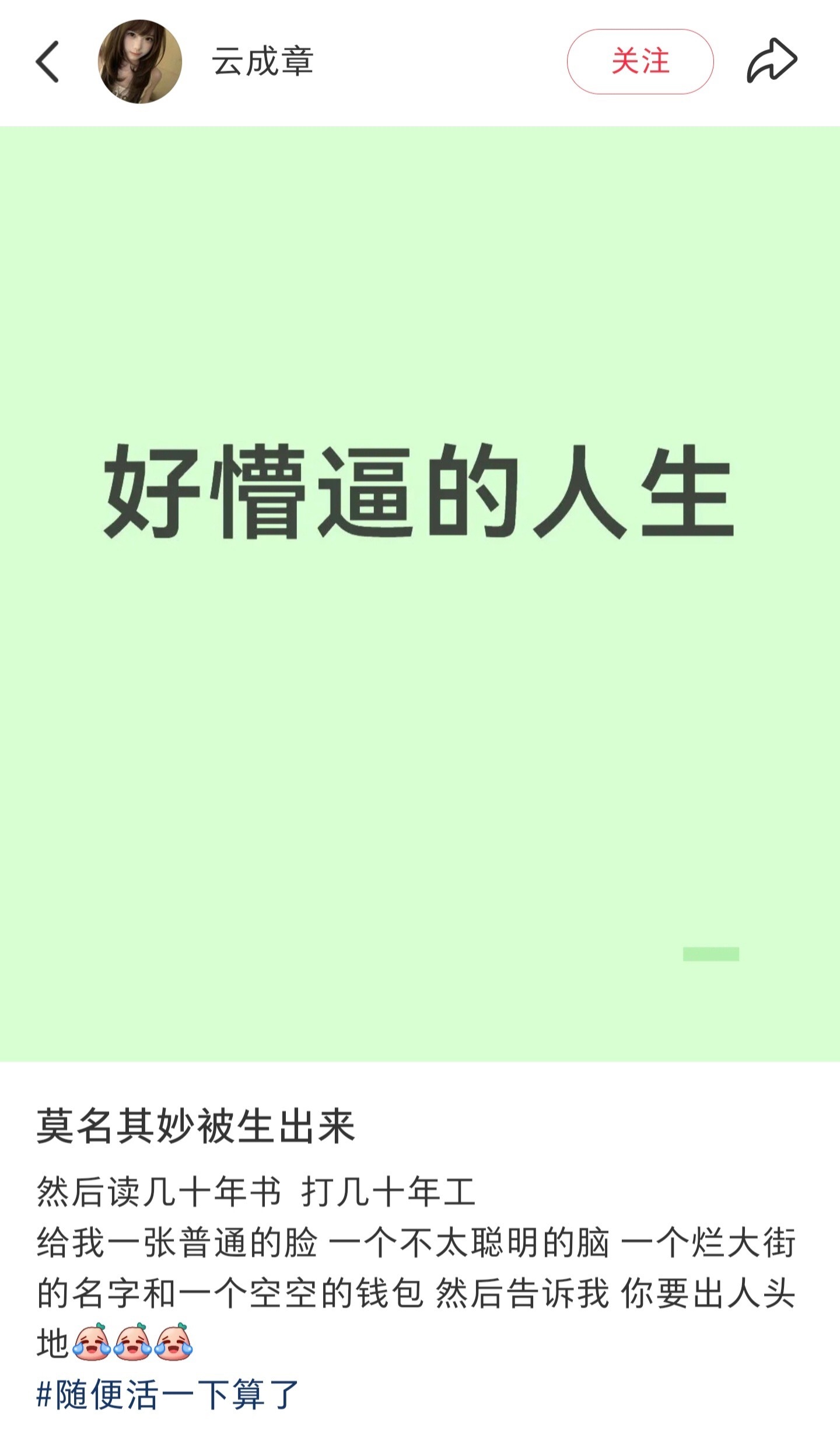 谁的人生不懵逼 