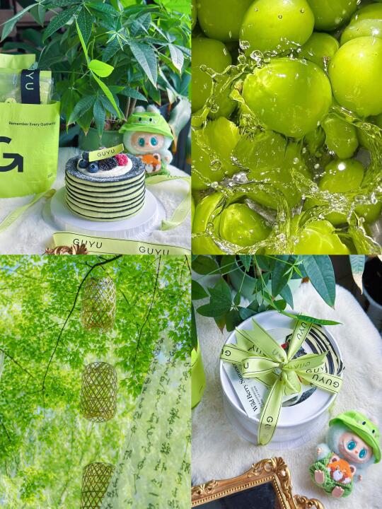 GUYU·Wild Berry｜终于吃到开心果青草蛋糕💚