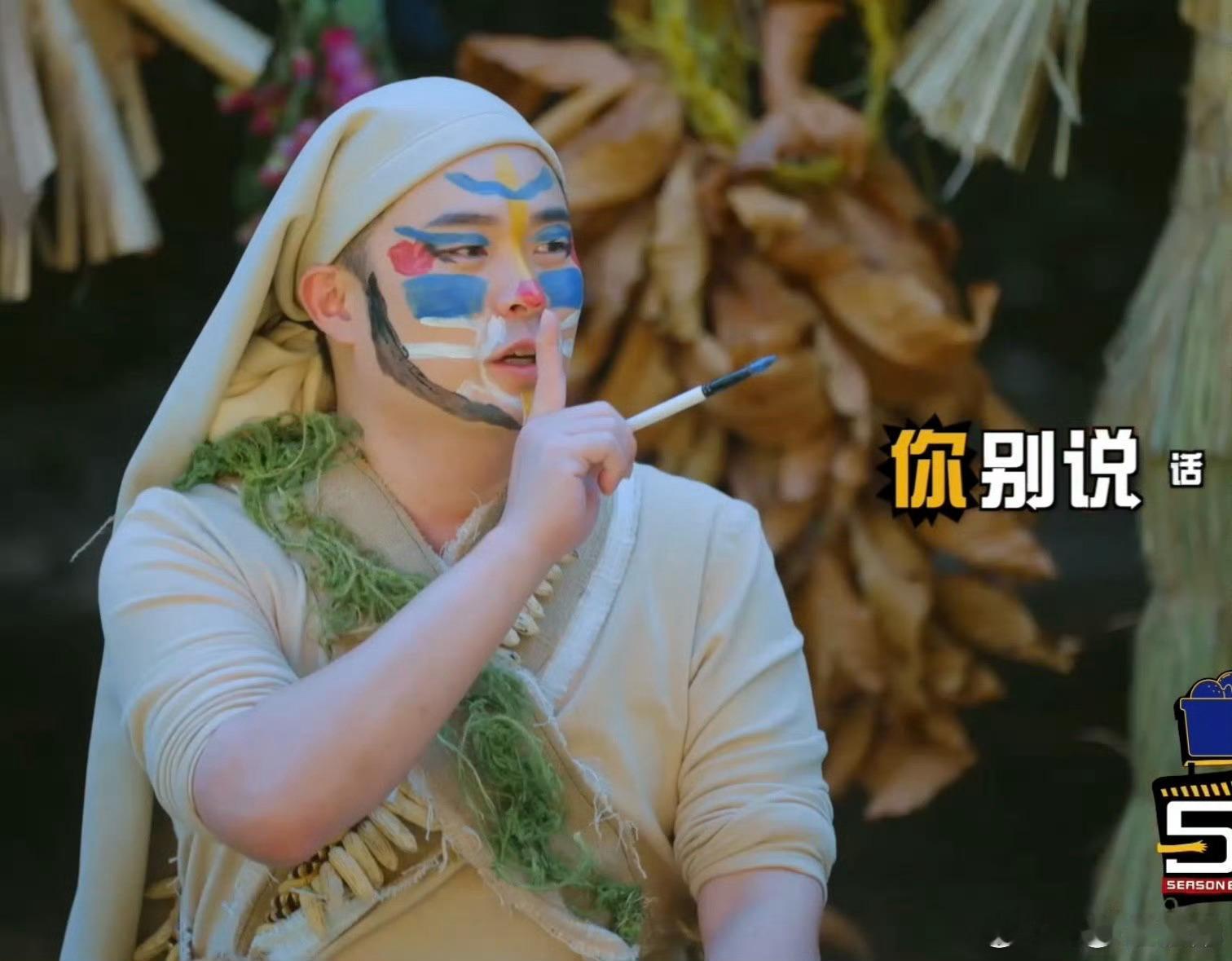 被陈赫的可爱戳中了！录五哈让陈赫胖了很多哈哈哈哈哈 他说录五哈胖了很多，原来每天