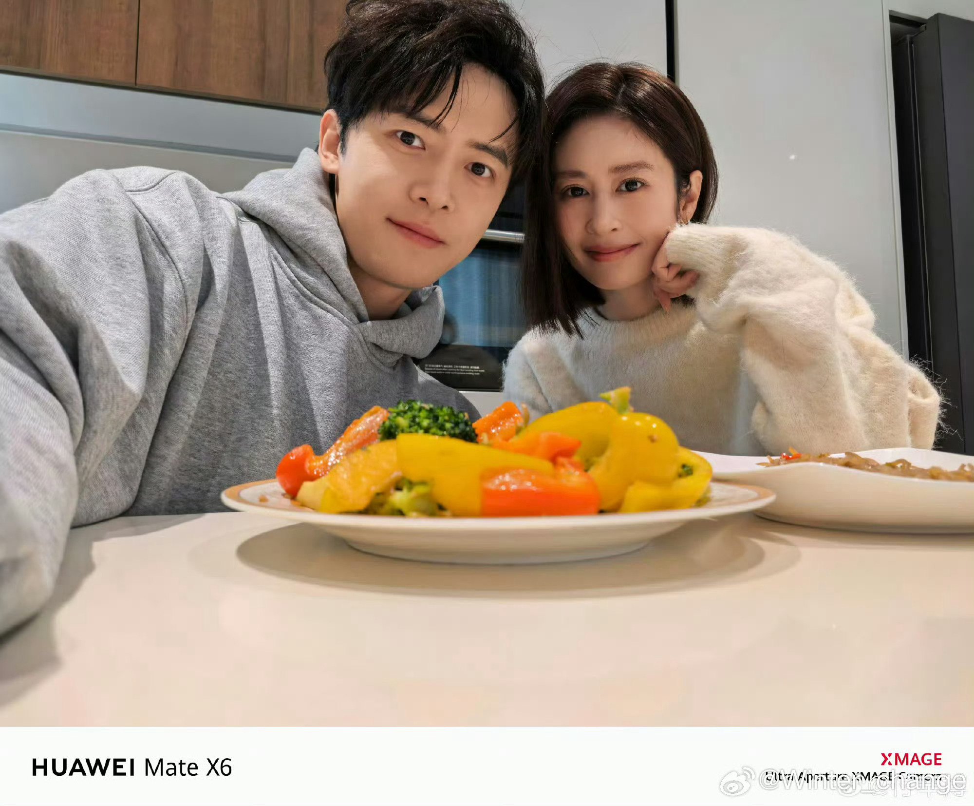 付辛博颖儿结婚六周年了已经！小两口好幸福~ 