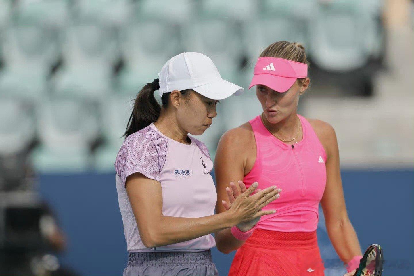 【WTA1000】🇦🇪迪拜站女双第二轮🇨🇳张帅/🇫🇷梅拉德诺维奇 对