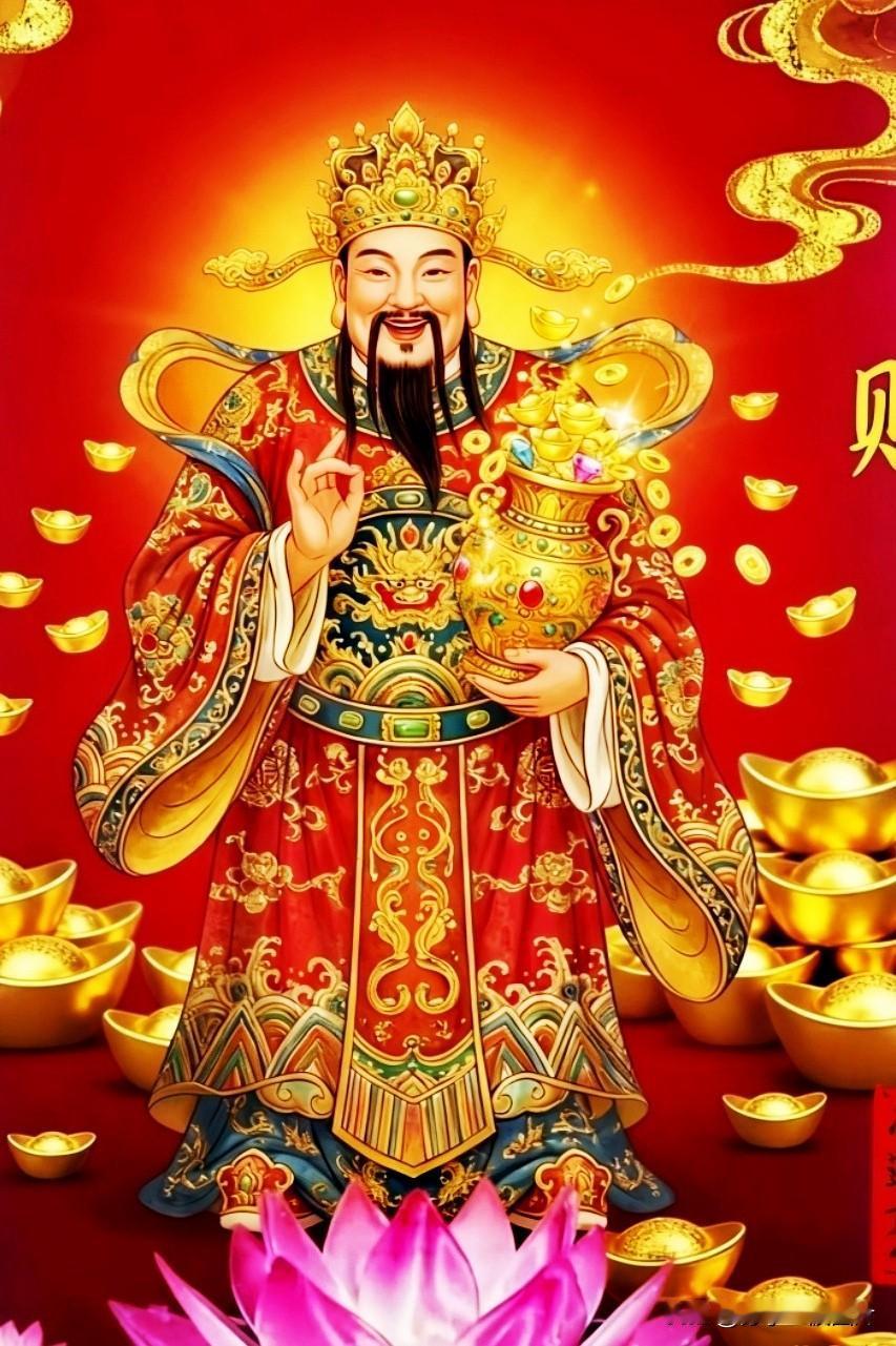 财源茂盛，喜气盈门。
