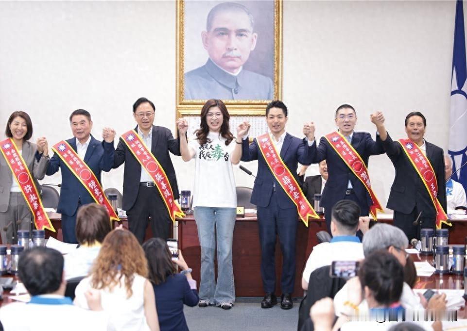 7月22日，国民党主席郑丽文在中常会上正式征召蒋万安、谢国梁、张善政、锺东锦、许