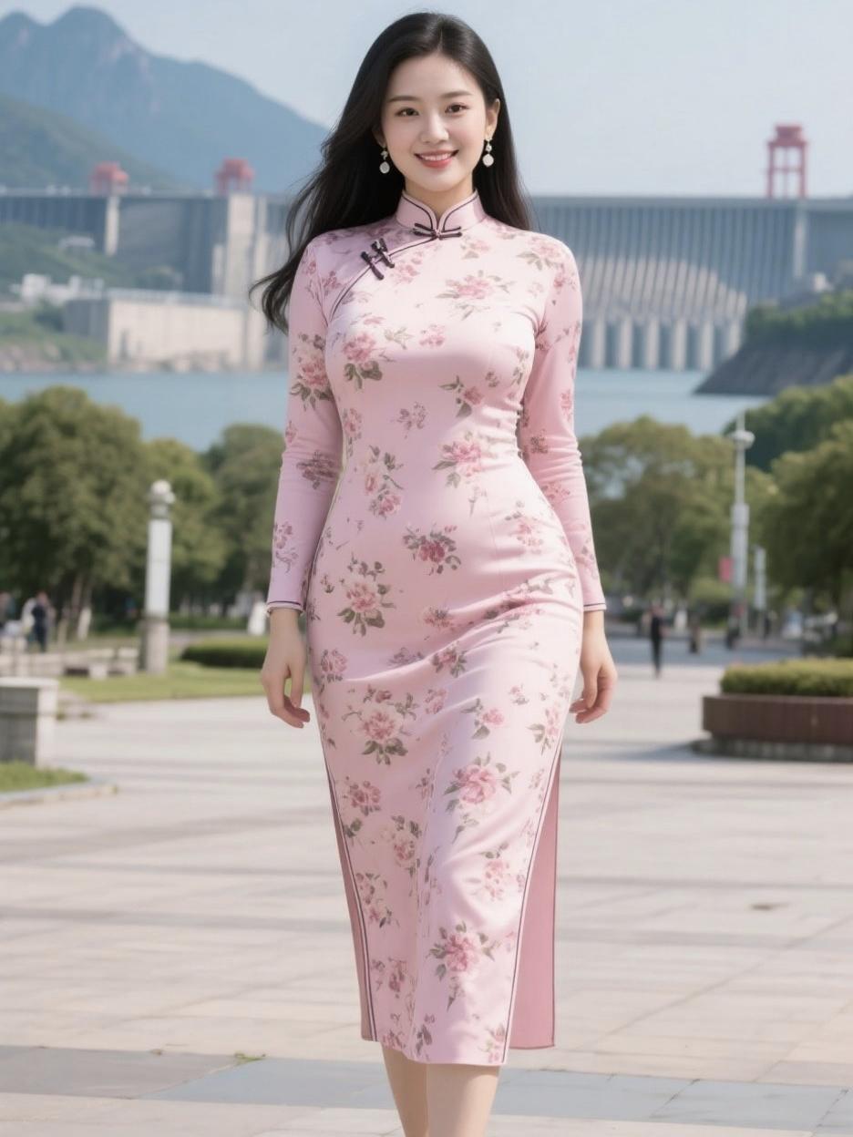 《现代灵魂，古典衣摆》
 
钢筋丛林里 步履匆匆向远方
你裹着月光 裁一段旧时光