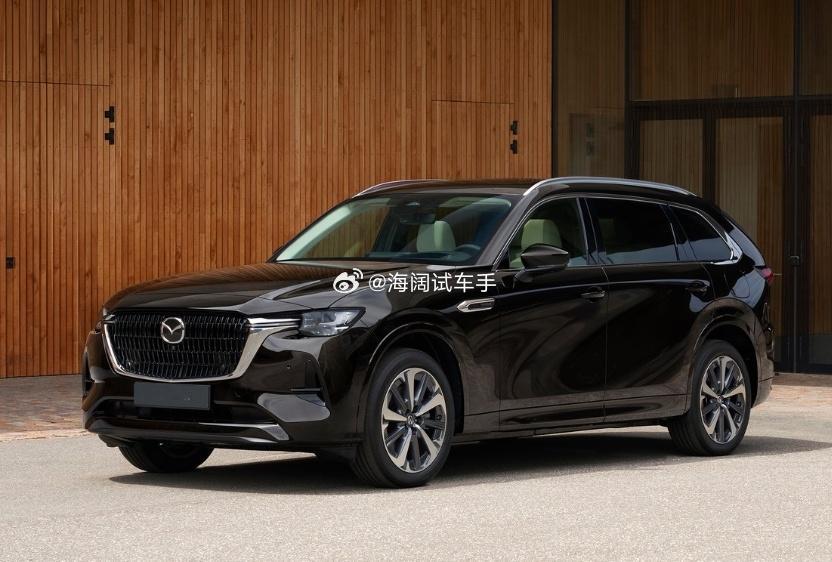 马自达CX80，这玩意看着跟23年公开的CX90咋就那么像呢~~~CX80的轴距