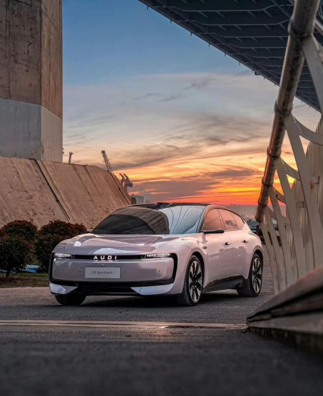 德系车奥迪E5 Sportback采用科幻造型+纯粹运动基因+quattro智能