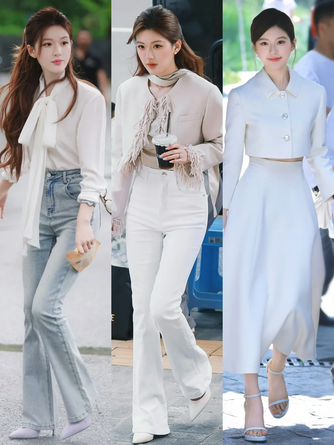 许妍11套秋装大赏！百变的风格，不变的精致脸