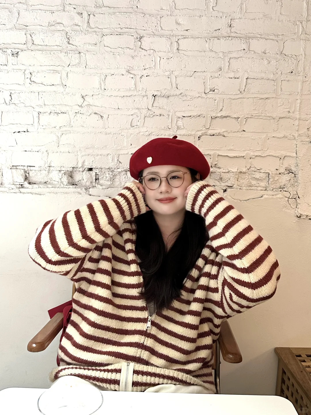 微胖穿搭|🍅毛衣外套好舒服啊！韩系简约～
