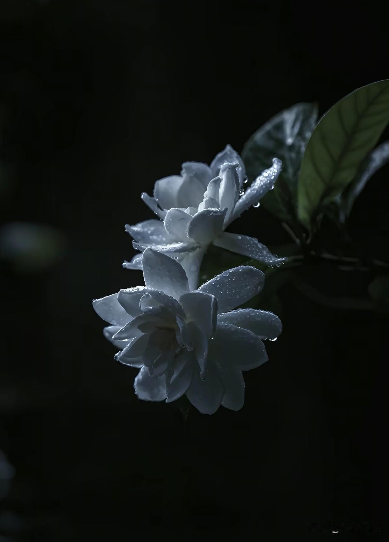 在无人注意的角落，也能带着水珠，安静地绽放。就像我们，不必追赶热闹，也能慢慢治愈