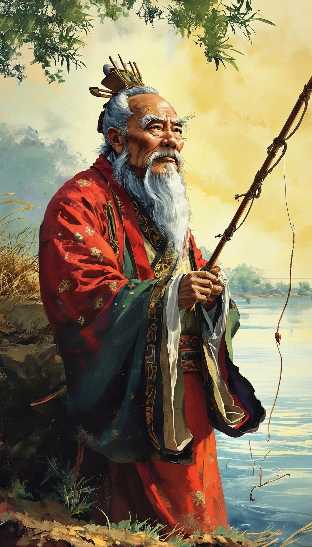 姜太公钓鱼：一钓天下的“神操作”，你知道背后隐藏的秘密吗？
各位历史迷、段子控、