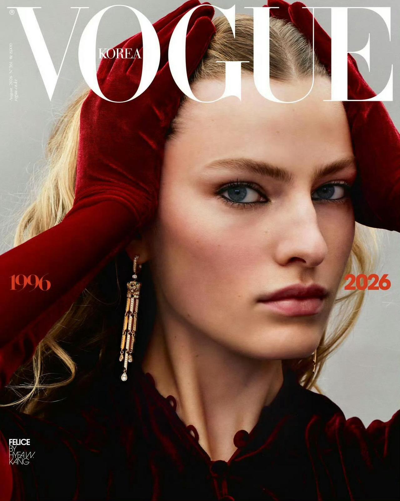Vogue Korea August 2026  八月刊，杂志创刊30周年，超模