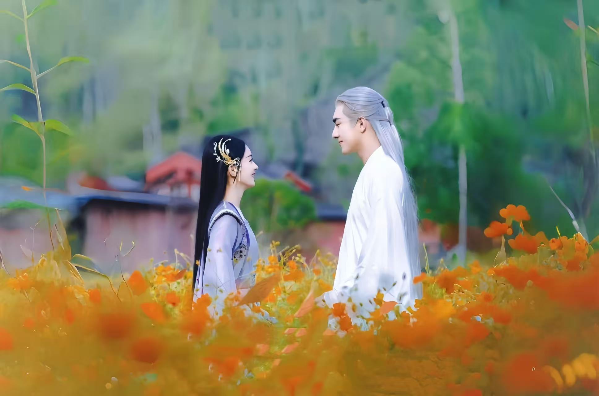 与凤行开播2周年赵丽颖林更新与凤行开播两周年 赵丽颖、林更新《与凤行》开播2周年