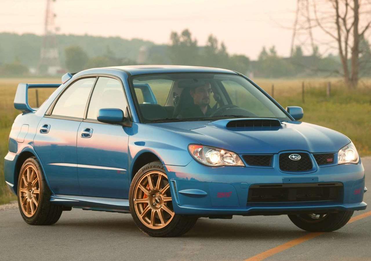 斯巴鲁翼豹 2006翼豹Impreza WRX STI，底盘代号GDB，Hawk