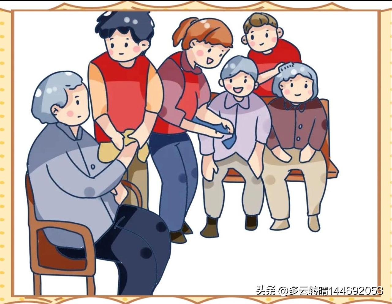 母亲现在每一次大便都需要用手辅助才行，我每一次去都能看到护工蹲在便椅旁边，戴着双