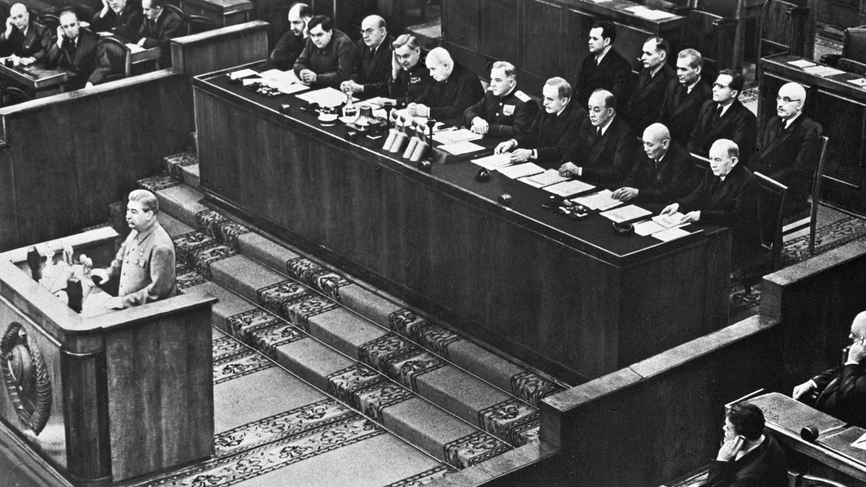 🔴 1952年10月5日，全联盟共产党(布尔什维克)第十九次代表大会在莫斯科大