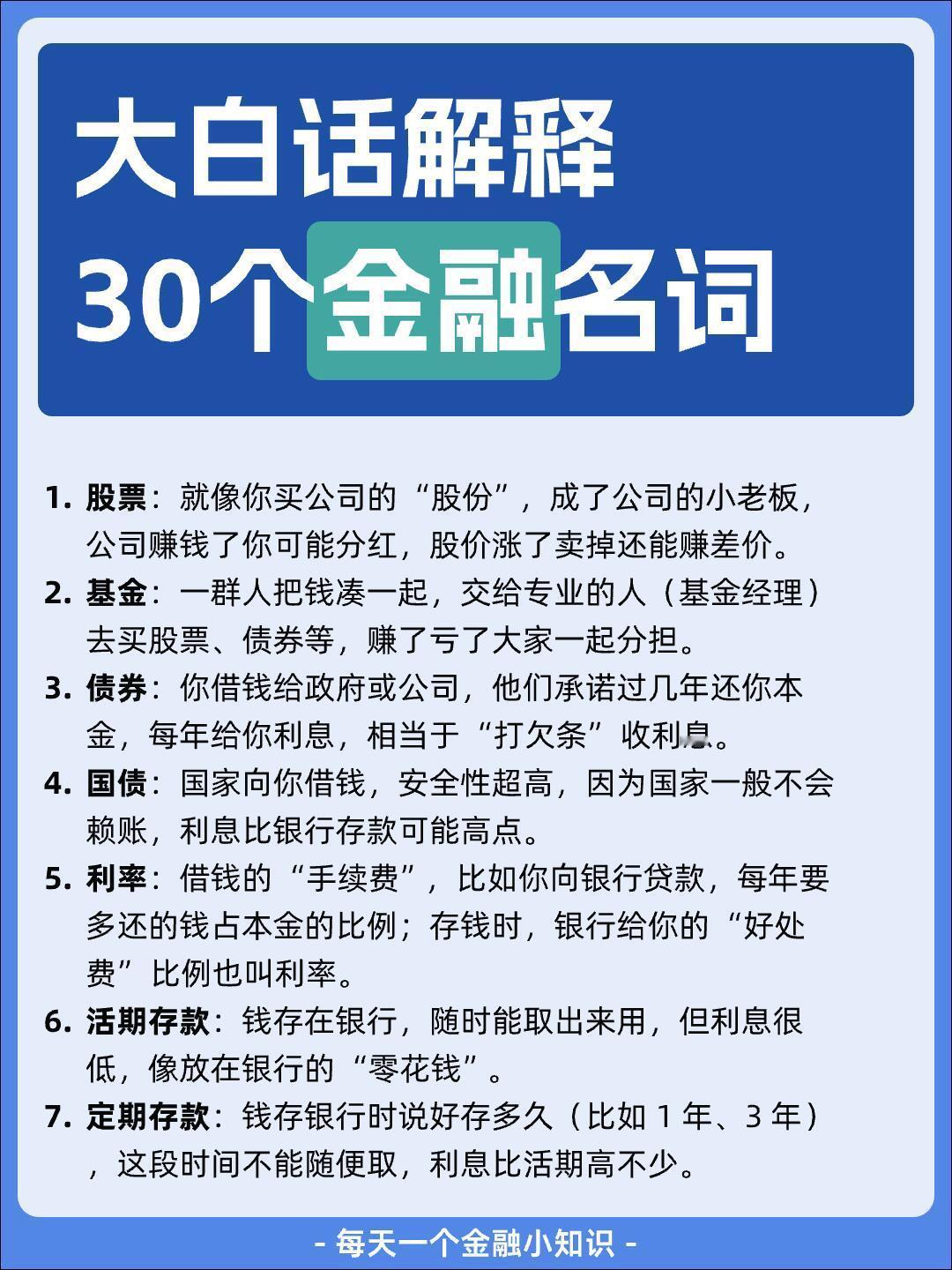 大白话解释30个金融名词.居民投资意愿大涨银行理财成首选三季度银行理财受欢迎度是