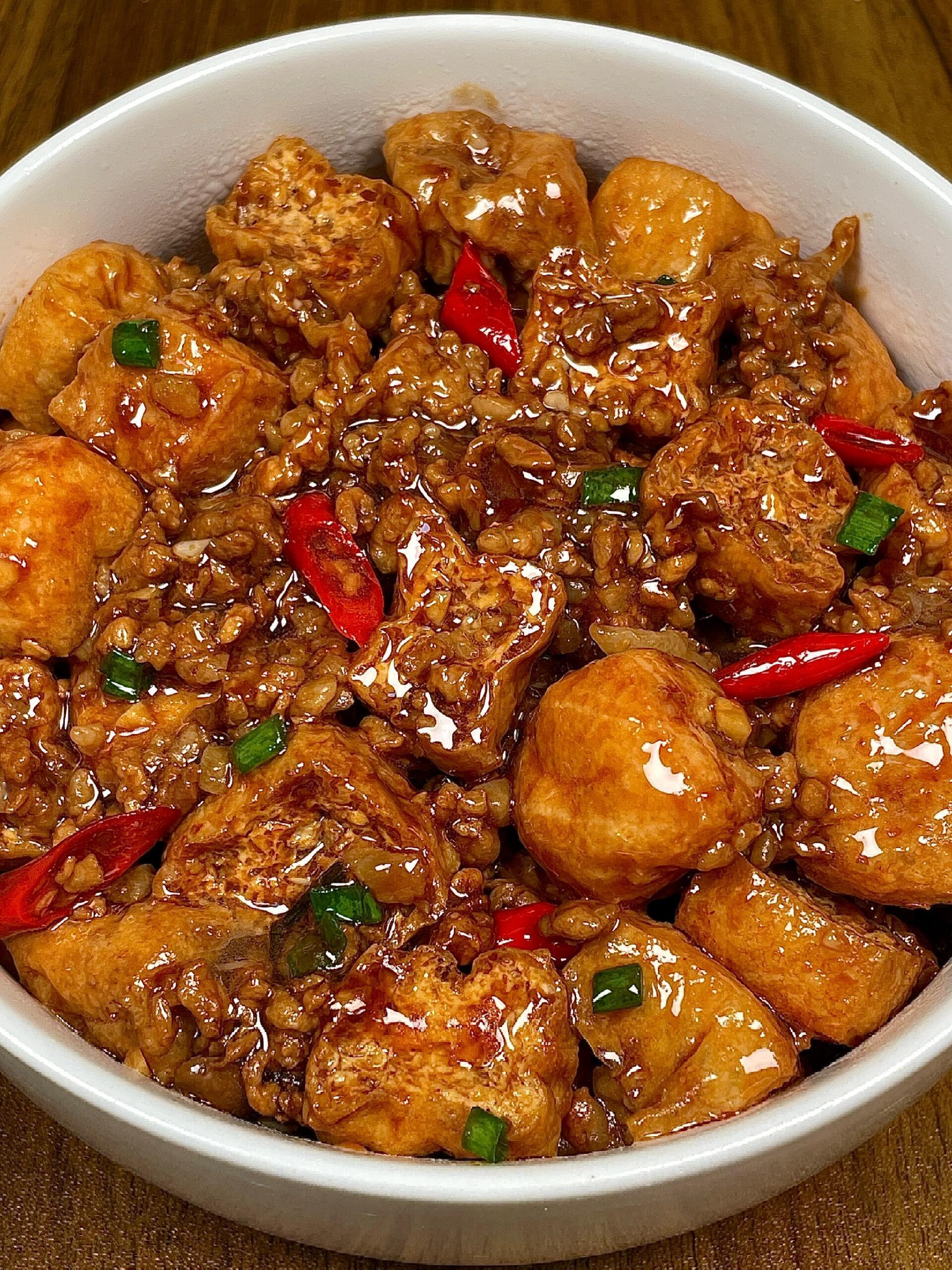 巨巨巨好吃！求你们去做！今天分享一道好吃又下饭的家常美食。肉末豆泡。巨巨巨好吃?
