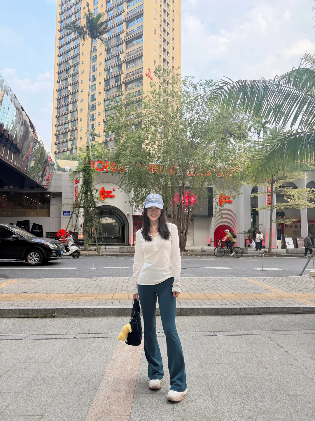 白色穿搭真的蛮清爽的