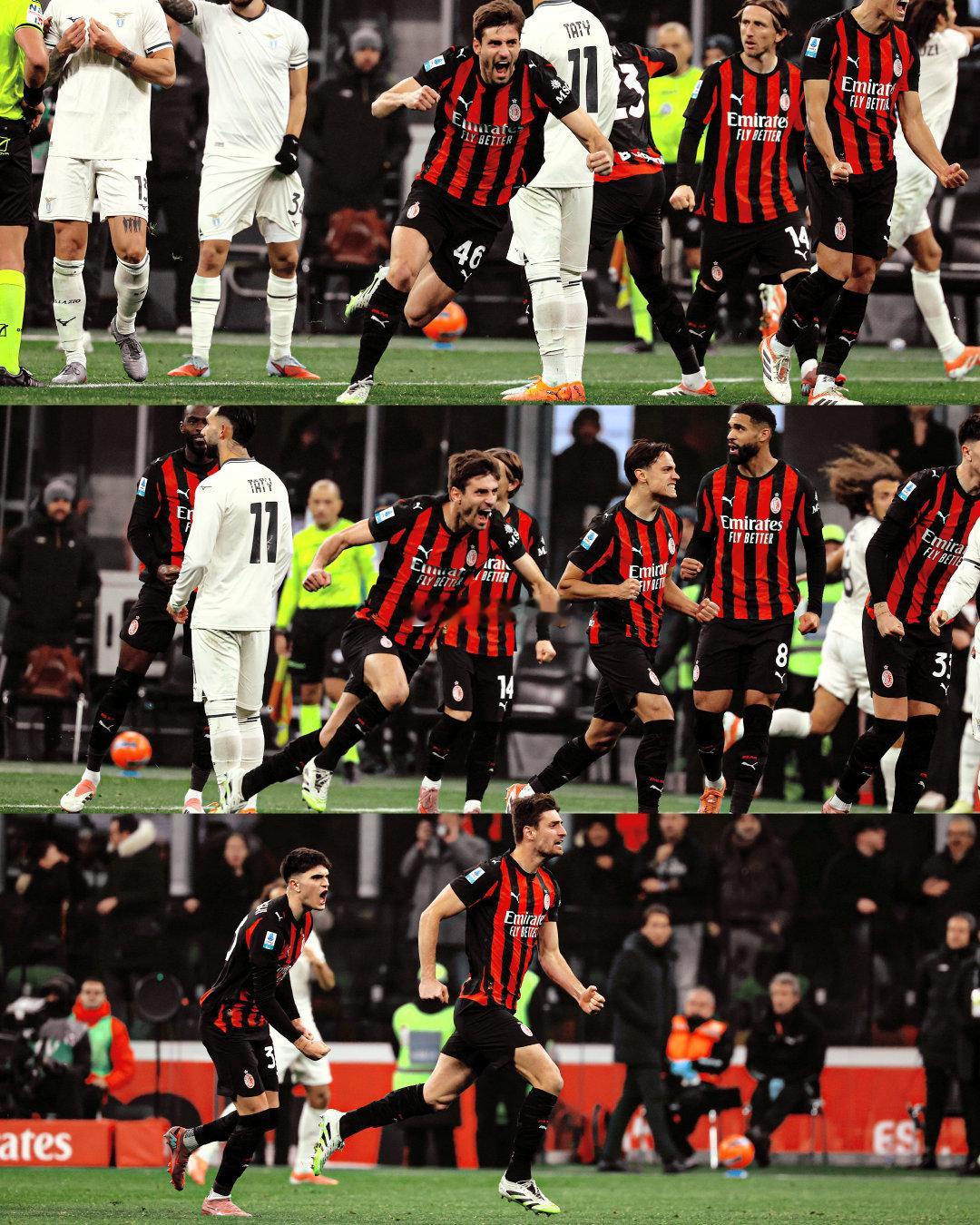 AC米兰1比0拉齐奥 阿莱格里红牌  米兰防守太强了 