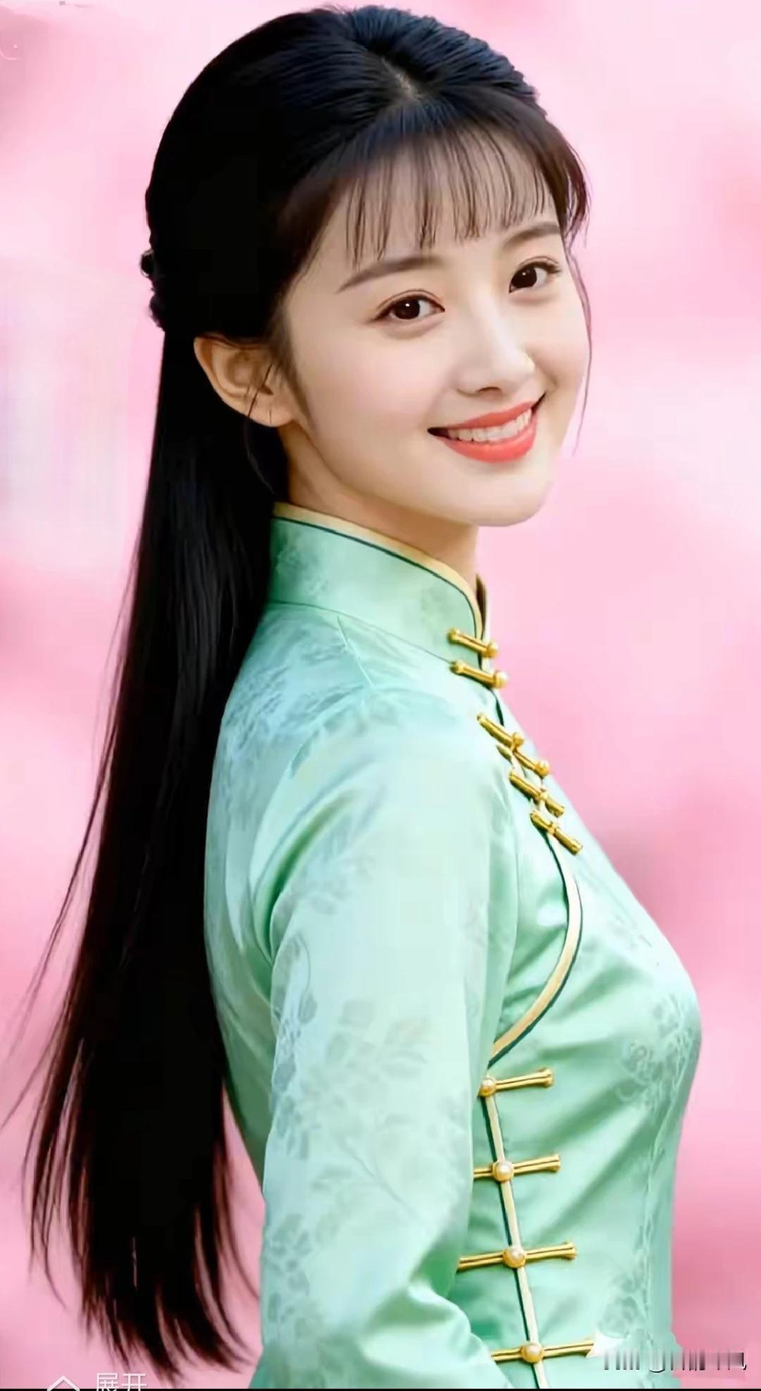 上联：眉似春山寒远黛，
下联：目若秋水映繁星。