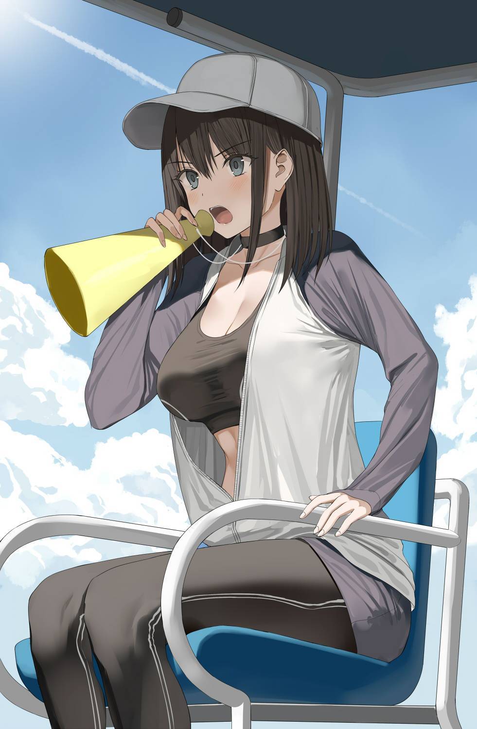 どこにでもいるプール監視員 | 画师: クレハ，网页链接