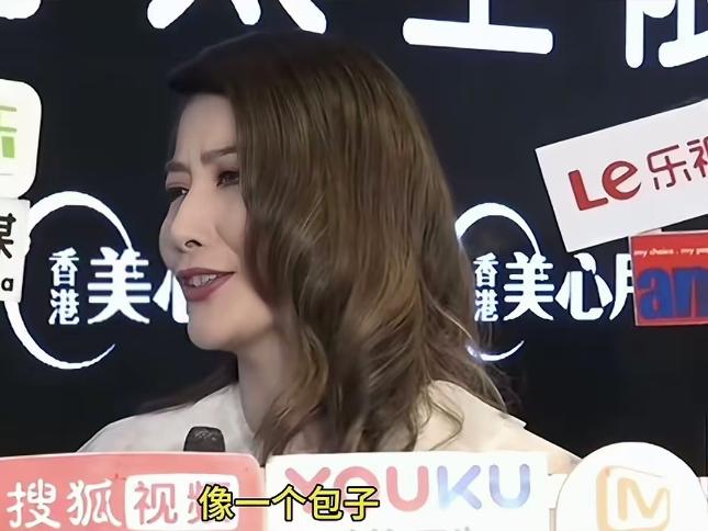 如果别人说你像一个包子，那绝对是骂人，但是这话放在女神陈慧琳身上，则是至高无上的