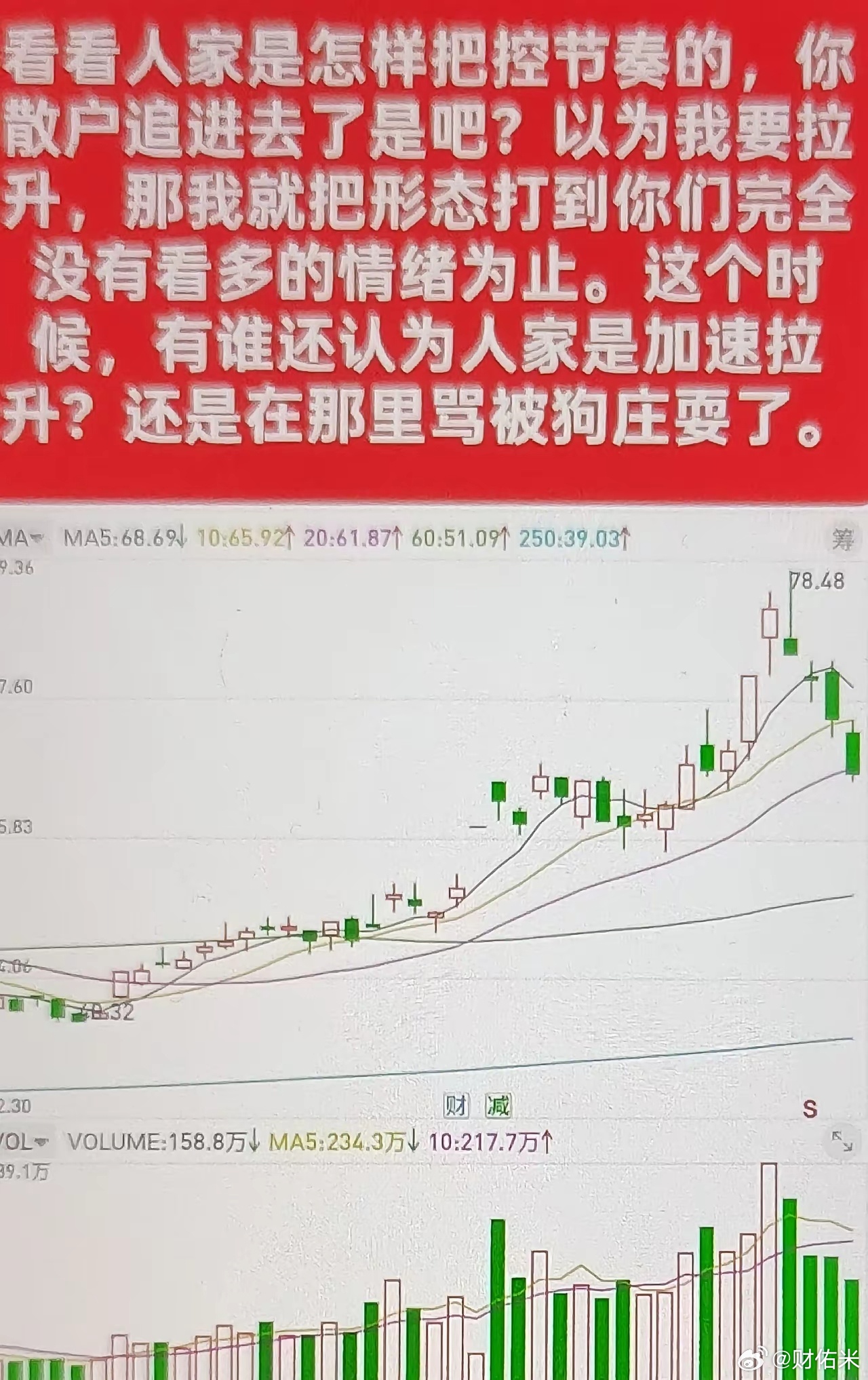 哪种上涨可以买，哪种上涨不能买不要认为股票上涨就是价值的体现，也不要认为股票下跌