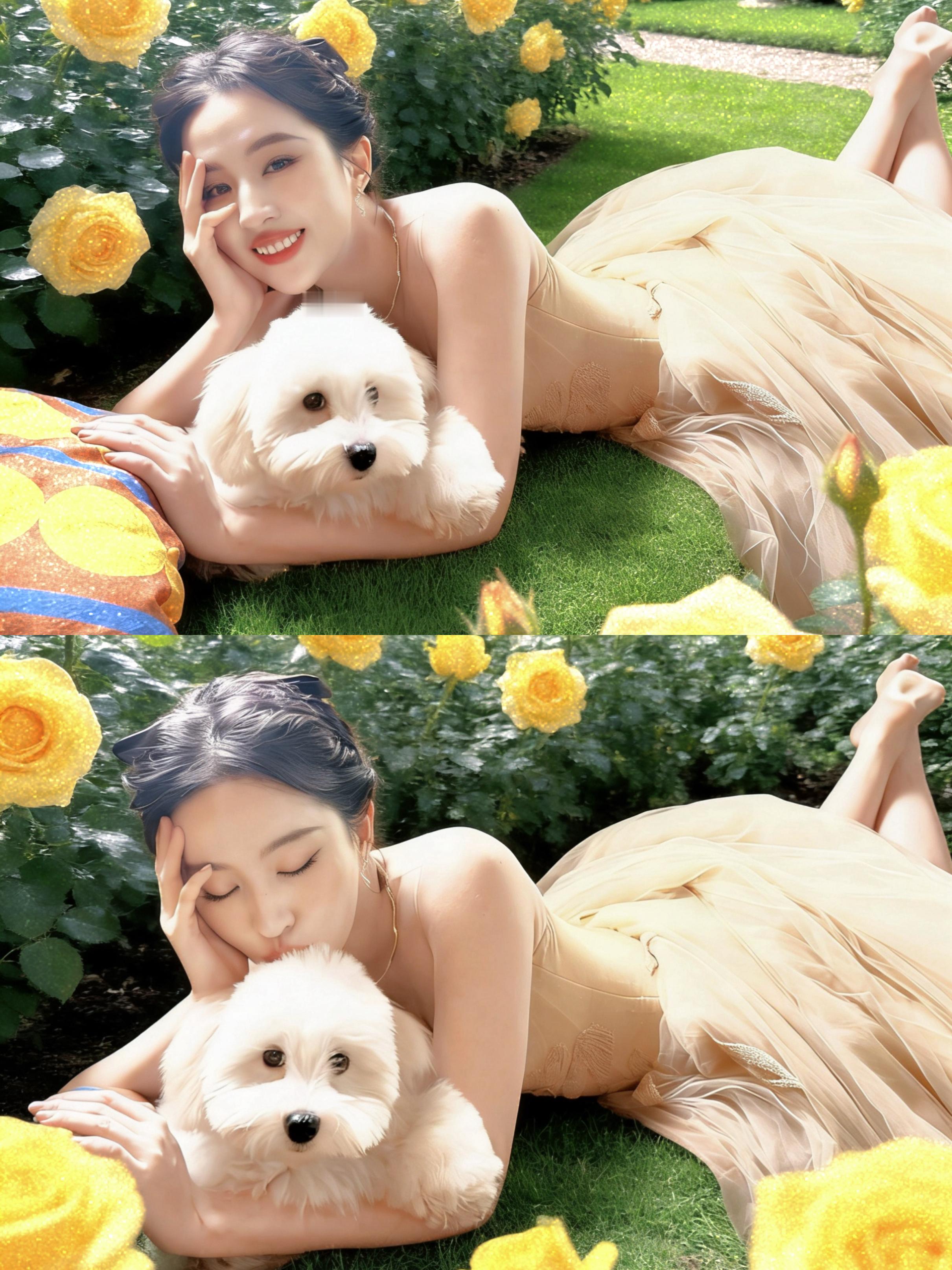 💛丨黄家花园里的黄玫瑰公主 