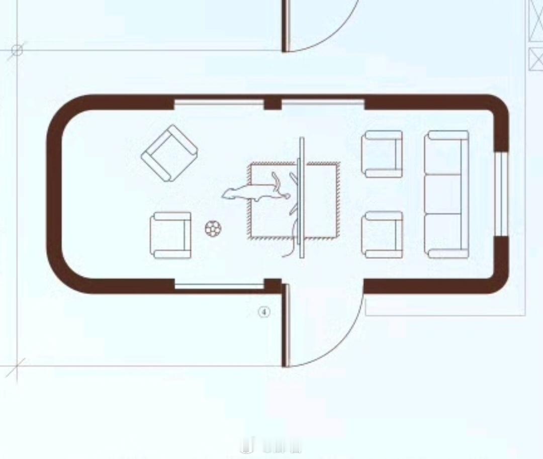 小米澎程汽车，天空游牧者最新公布的车内户型图，你觉得最后一张是什么意思？客厅电视
