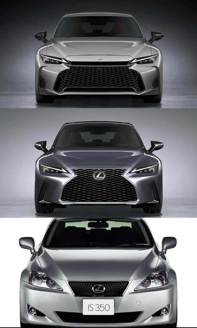 2006至2026雷克萨斯Is内饰外观变化！你觉得哪一代最好看？