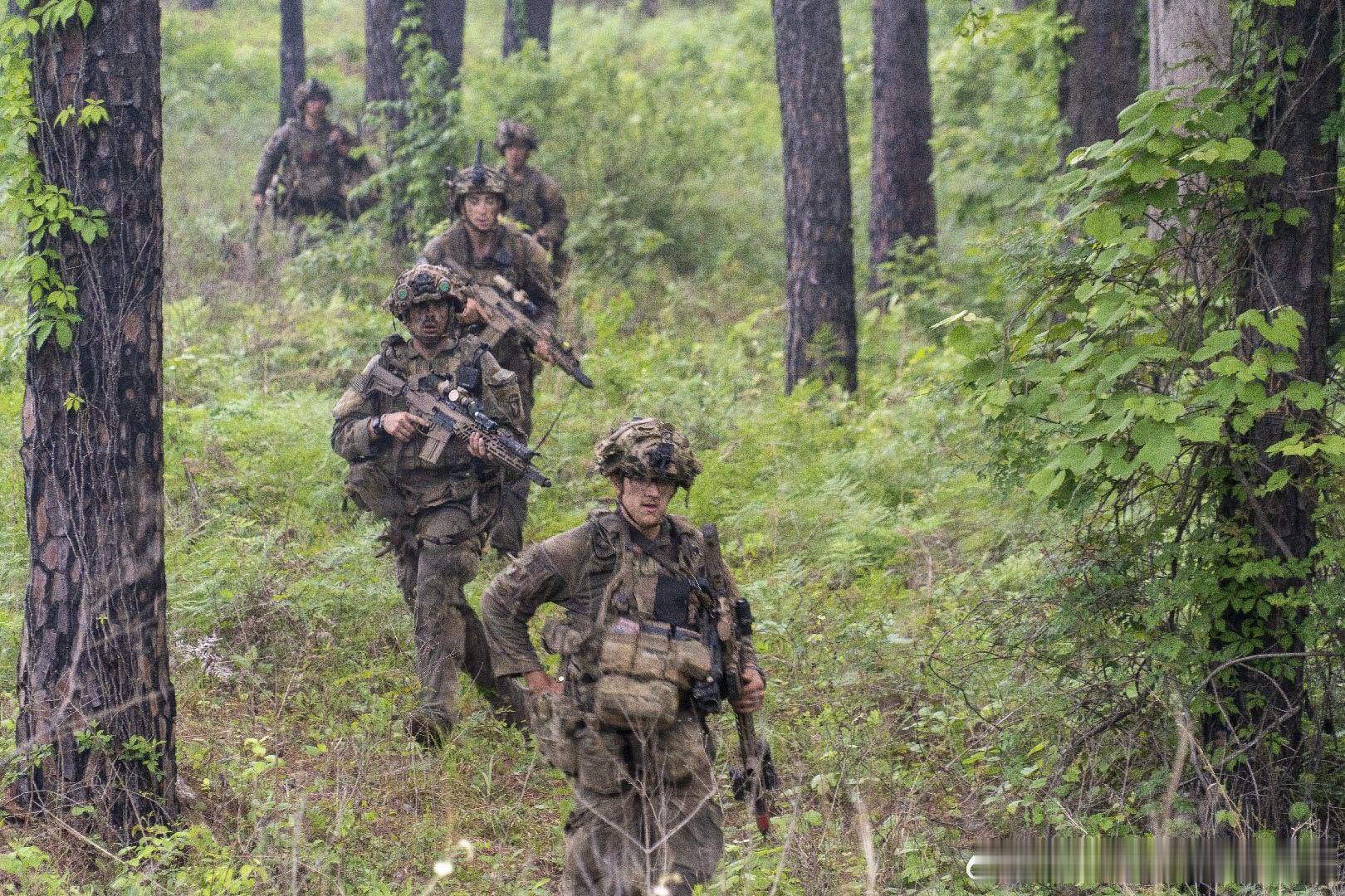 2026年4月16日，第101空中突击师第3机动旅第187步兵团1营在路易斯安那