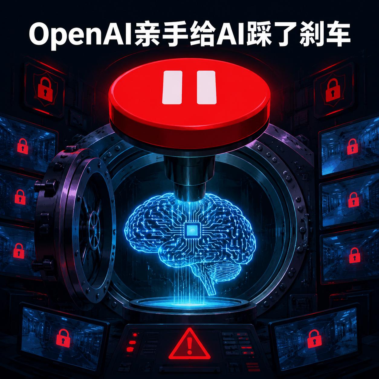8月7日，OpenAI干了件特罕见的事——把自己还没发布的顶配AI，关了禁闭。