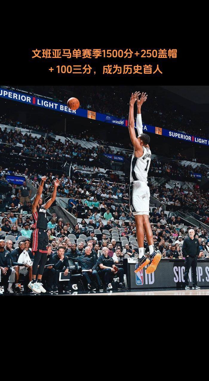 #nba吐槽大会 #文班亚马，一年级完美结束，出场71场，场均29.7分钟，21