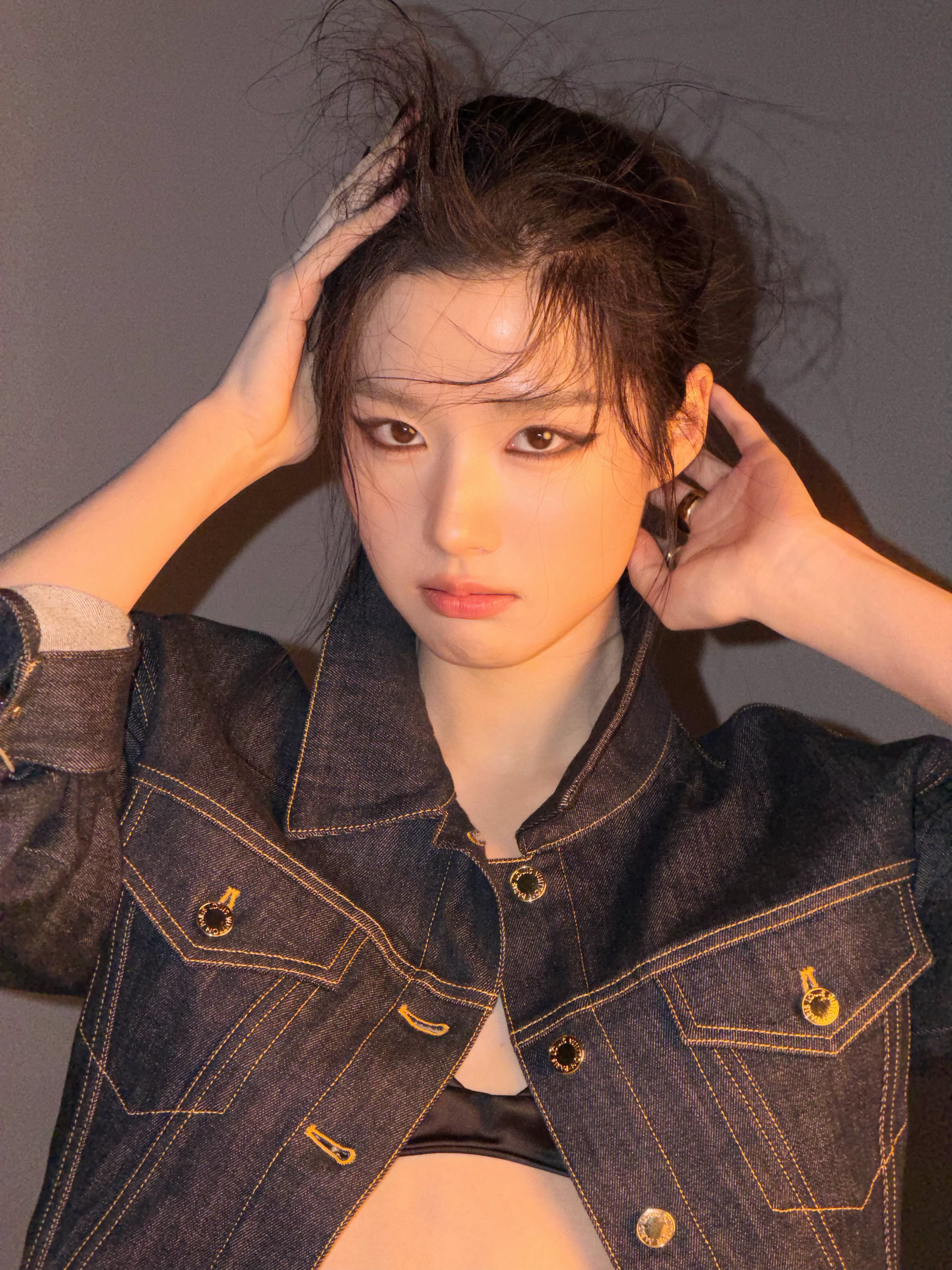 第一次和噜噜晓合作✨美妆v赏大师出妆 化了个下眼线妆容卢昱晓 💄杨单