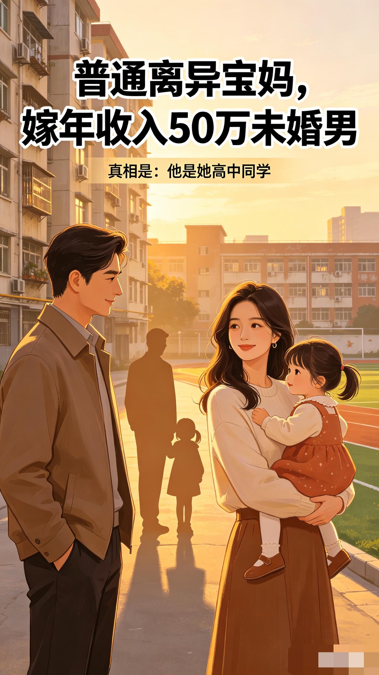 普通离异宝妈，为何嫁年收入50万未婚优质男？直接让单位其他大龄剩女破防，凭什么？