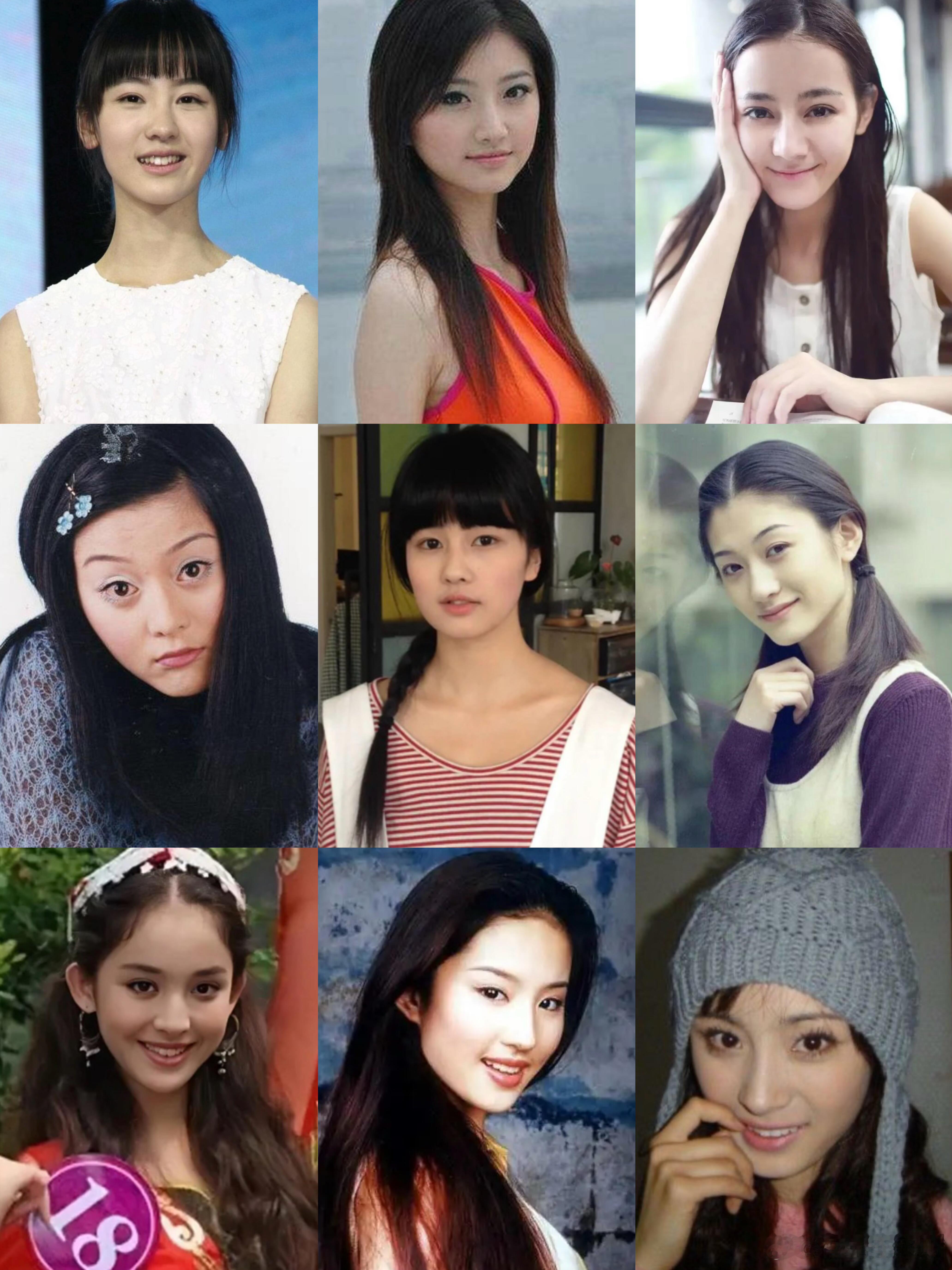 盘点女明星素人时期 你能认出几个？ 