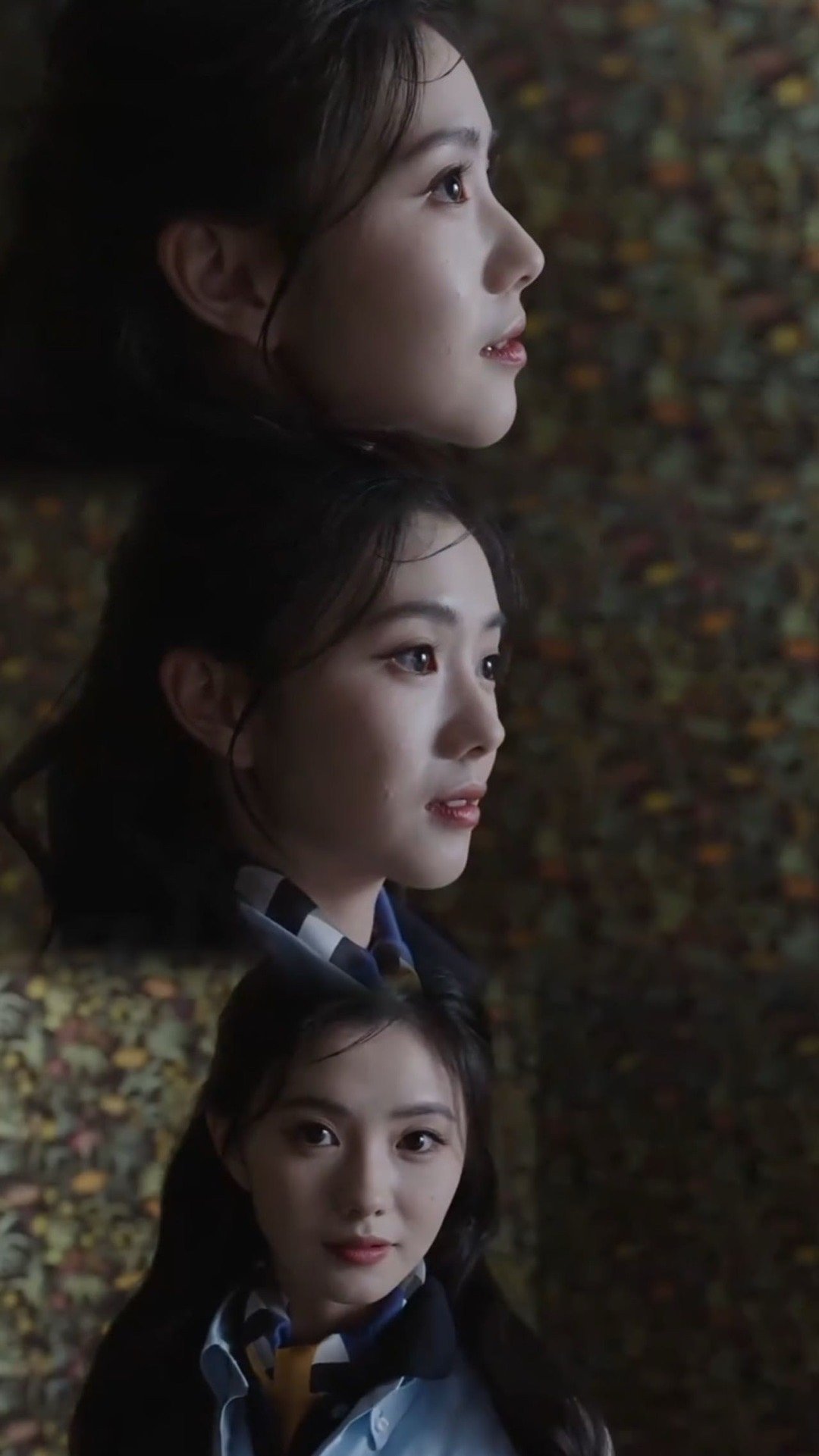 刘浩存回头这一幕好美 镜头定格在她回头的瞬间，眼神干净，笑容温柔。这种自然的美，