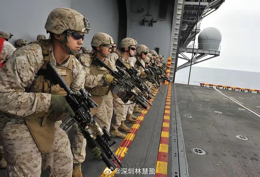 根据相关报道，美国已经向中东地区派遣了一支由5000人组成的海军陆战队远征部队。