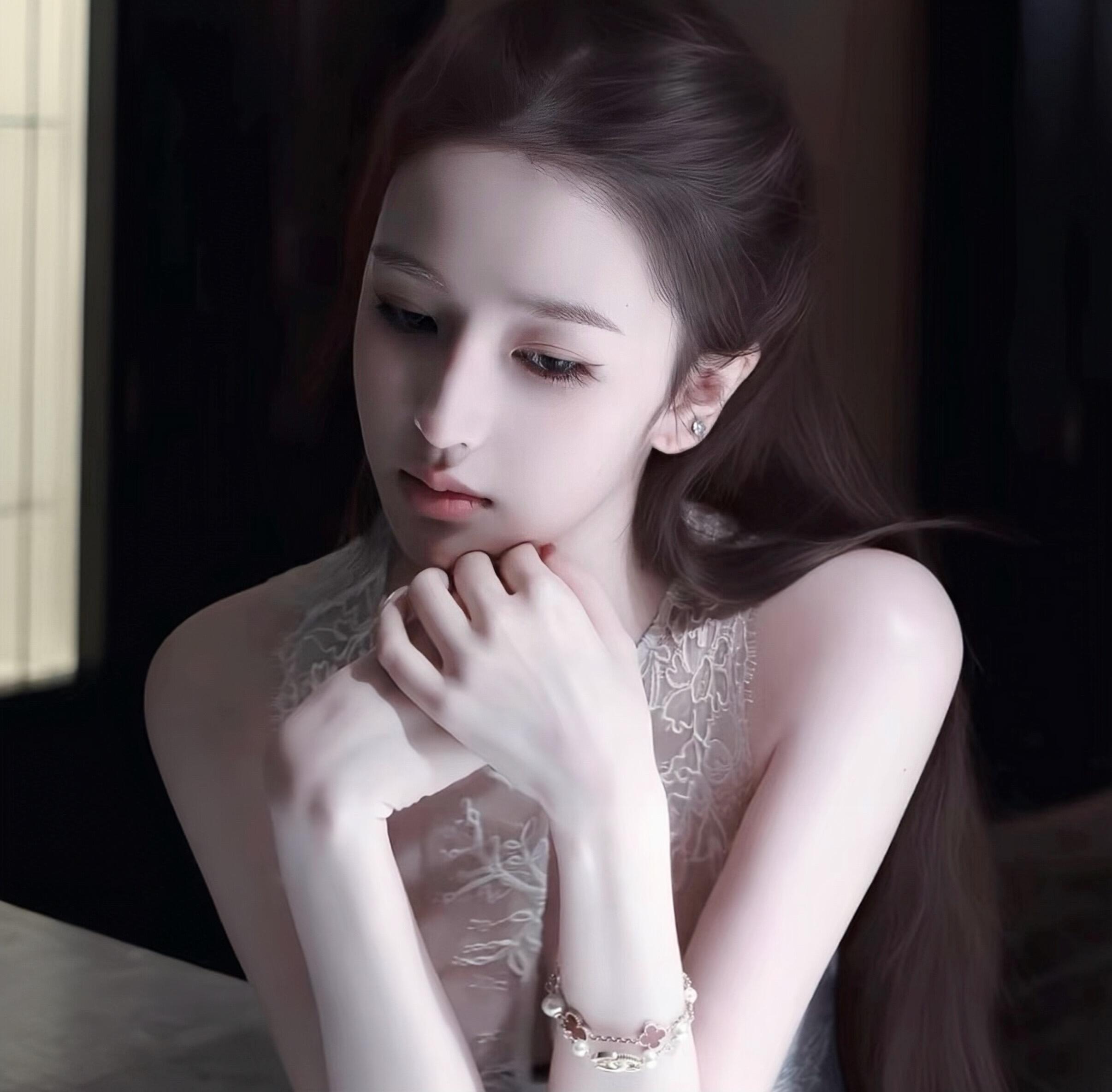 𝐖𝐞𝐂𝐡𝐚𝐭 丨 ins女头丨头像背景图搭配 丨 优质头像 丨高清头